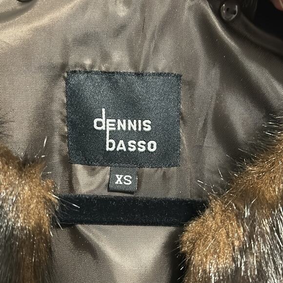 Dennis Basso faux fur open front vest Womnen's size xs - Picture 2 of 7